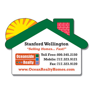 Promotional Magnets: Small House Magnets